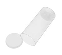Didiseaon Tube De Badminton Transparent Léger, Rangement Portable pour Volants Standard, Plastique Solide, Conteneur Compact pour Sport en Salle Et Extérieur