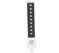 Didiseaon Tube de Lumière UV LED pour Manucure Ampoule de à Double Source Lumineuse pour Gel à Ongles