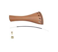 Didiseaon Violin Tailpiece In Jujube Wood With Rope Lightweight Musical Instrument Part For Easy Installation And String Tension Resistance