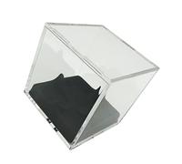 Didiseaon Vitrine à Baseball Transparente avec Base Support de pour Balles de Baseball Affichage de Souvenirs et Empilable pour Décoration et Protection des Objets