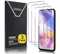 Didisky Lot de 3 Protecteur Verre Trempé pour Samsung Galaxy A23 4G/A23 5G, Film Protection écran, dureté 9H, Pas de Bulles, Haute définition