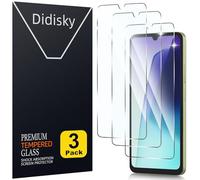 Didisky Lot de 3 Verre Trempé pour Xiaomi Redmi 14C, 14R, A3 Pro 6.88", Anti Rayures, Dureté 9H, Pas de Bulles, Haute définition