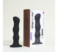 Didlo ventouse Geisha balls - XL - Noir