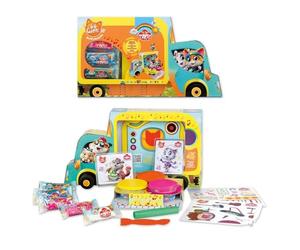 DIDO' - DIDò BUFFYMOBILE 44 Cats BUFFYCATS-44 Chats Pâte à Jouer, Couleurs Assorties, 353500