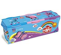 Dido Didò Lot de 3 bocaux 220 g (Bleu Clair-Violet-Rose), 390460, Multicolore
