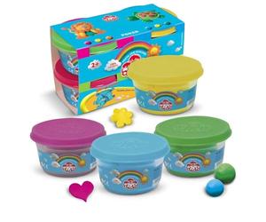Didò Poker 4 boîtes de 100 g 390700 Couleurs assorties