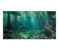Didooou Fond de paysage naturel pour aquarium, adhésifs pour aquarium boutique, 30 cm, 40 cm, 50 cm, 60 cm, 80 cm (océan-3, 60 * 150 cm)