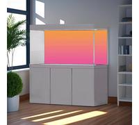 Didooou Poster d'aquarium dégradé coloré, décoration de fond d'aquarium, autocollant en PVC pour décoration d'aquarium 30, 40, 50, 60, 100, 150 (7, 50 x 100 cm)