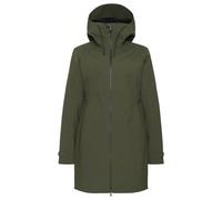 Didriksons Bea WNS Parka Femme Veste Hiver Manteau Foncé Bleu, Capuche
