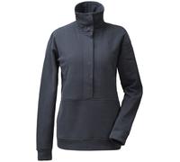 Didriksons Damen Sweatpullover Sweater MAJKEN WNS SWTR Bleu Foncé Élastique 36