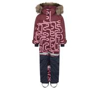 Didriksons - Kid's Bjärven PR Cover 2 - Combinaison - 120 - path s pink
