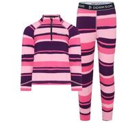 Didriksons - Kid's Jadis PR Set 4 - Sous-vêtement de ski - 90 - trails pink