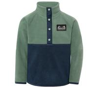 Didriksons - Kid's Monte Half Button - Pull polaire - 80 - dark moss