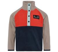 Didriksons - Kid's Monte Half Buttoned 5 - Pull polaire - 80 - paprika