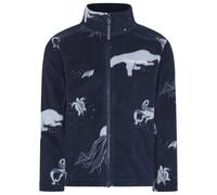 Didriksons - Kid's Monte PR Full Zip 10 - Veste polaire - 100 - winter ocean blue