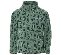 Didriksons - Kid's Monte Printed Full-Zip - Veste polaire - 100 - penguino green
