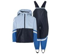 Didriksons - Kid's Waterman Set 12 - Kit de pluie - 110 - navy
