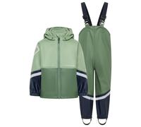 Didriksons - Kid's Waterman Set 12 - Kit de pluie - 140 - sage green
