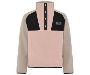 Didriksons - Kid's Yokto Half-Buttons 2 - Pull polaire - 150 - vintage pink