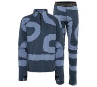 Didriksons - Kid's Yotta PR Set - Sous-vêtement de ski - 150 - path mountain blue