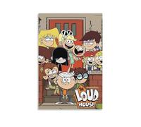 DIDUOMAN Poster de l'anime américain The Loud House - Décoration murale à suspendre - 20 x 30 cm