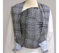 Didymos Echarpe de portage - Indio - Noir / Blanc - T 7 (520 cm)