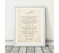 Didymus Co Guns n' Roses - Sweet Child O' Mine - Song Lyric Art Poster Impression (UNFRAMED) - Tailles A4 A3, A4