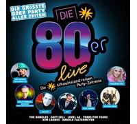 DIE 80ER LIVE - DIE GRÖßTE 80ER PARTY ALLER ZEITEN 2 CD NEUF
