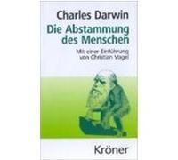Die Abstammung des Menschen Darwin, Charles (Auteur)