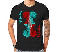 Die Antwoord Zef Lifestyle Ninja Rock Star Tattoo Freaky Yolandi Visser Unisex 100% Cotton Short-Sleeve T-Shirts Black M