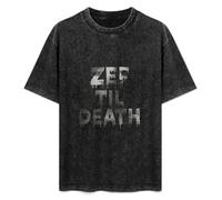 Die Antwoord Zef Til Death Men's T-Shirt Unisex Black Men Tees L