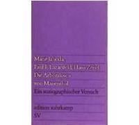 Die Arbeitslosen von Marienthal Jahoda, Marie,Lazarsfeld, Paul F.,Zeisel, Hans (Auteur)