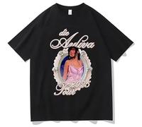 Die Ayliva Tour 2025 Tshirt Unisex Short Sleeve T-Shirts Printing Casual Fashion Aesthetic Harajuku Clothes Black S