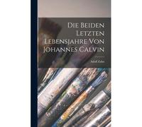 Die Beiden Letzten Lebensjahre Von Johannes Calvin