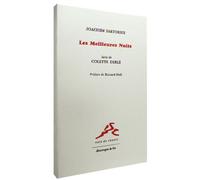 Die besseren nachte / Les meilleures nuits - Joachim Sartorius - Aencrages & Co - cartonné - Poésie