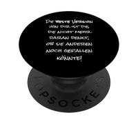 Die Beste Version Von Dir PopSockets PopGrip Adhésif