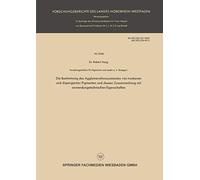 Die Bestimmung Des Agglomerationszustandes Von Trockenen Und Dispergierten Pigmenten Und Dessen Zusammenhang Mit Anwendungstechnischen Eigenschaften