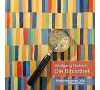 DIE BIBLIOTHEK - Postkartenkalender 2026
