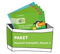 DIE BUNTE REIHE - Deutsch: Paket: Deutsch kompakt Klasse 3 (5 Hefte): Pa (Poche)