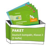 DIE BUNTE REIHE - Deutsch. Paket kompakt Klasse 2 (5 Hefte)