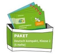 Die Bunte Reihe - Deutsch. Paket Kompakt Klasse 2 (5 Hefte)