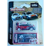 Die Cast WRC Majorette Citroen C3 2018 - C. Breen / S.Martin Échelle 1:64 HW44