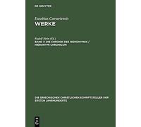 Die Chronik Des Hieronymus / Hieronymi Chronicon