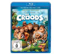 DIE CROODS (BLU-RAY 3D+BLU-RAY) 2 BLU-RAY NEU