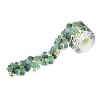 Die-Cut Eucalyptus Border - Display Board Trim, Decorative Edge Border, Exquisite Bulletin Board Decoration | Eucalyptus Trim For Classroom Office Home Display Boards Easy Apply Remove Stylish Design