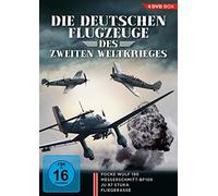 Die deutschen Flugzeuge des Zweiten Weltkrieges – DVD – 4 DVD