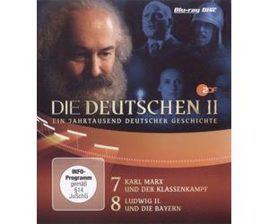 Die Deutschen II - 7+8: Karl Marx und der Klassenkampf/Ludwig II. und die Bayern [Blu-ray]