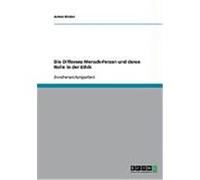 Die Differenz Mensch-Person und deren Rolle in der Ethik Distler, Anton (Auteur)