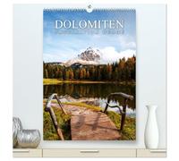 Die Dolomiten - Berge, die begeistern (hochwertiger Premium Wandkalender 2026 DIN A2 hoch), Kunstdruck in Hochglanz: Berge, die begeistern