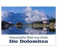 Die Dolomiten - Traumhafte Welt aus Stein (Wandkalender 2026 DIN A2 quer), CALVENDO Monatskalender: Von den Drei Zinnen bis zur Brenta-Gruppe